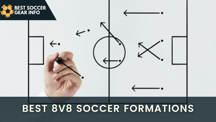 The best 8v8 soccer formations, youth positions, strategies and tactics with diagrams