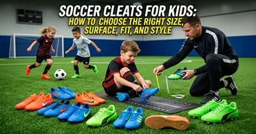 Soccer Cleats for Kids: How to Choose the Right Size, Surface, Fit, and Style